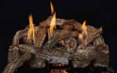 Grand Canyon Red Oak Ventless Gas Log Set - high quality product - fireplaces, Grand Canyon