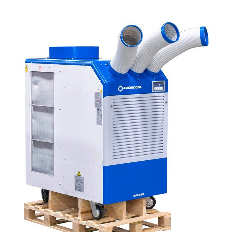 AmeriCool - Slim Model 61,000 BTU Portable Air Conditioner, 230V for Industrial Cooling