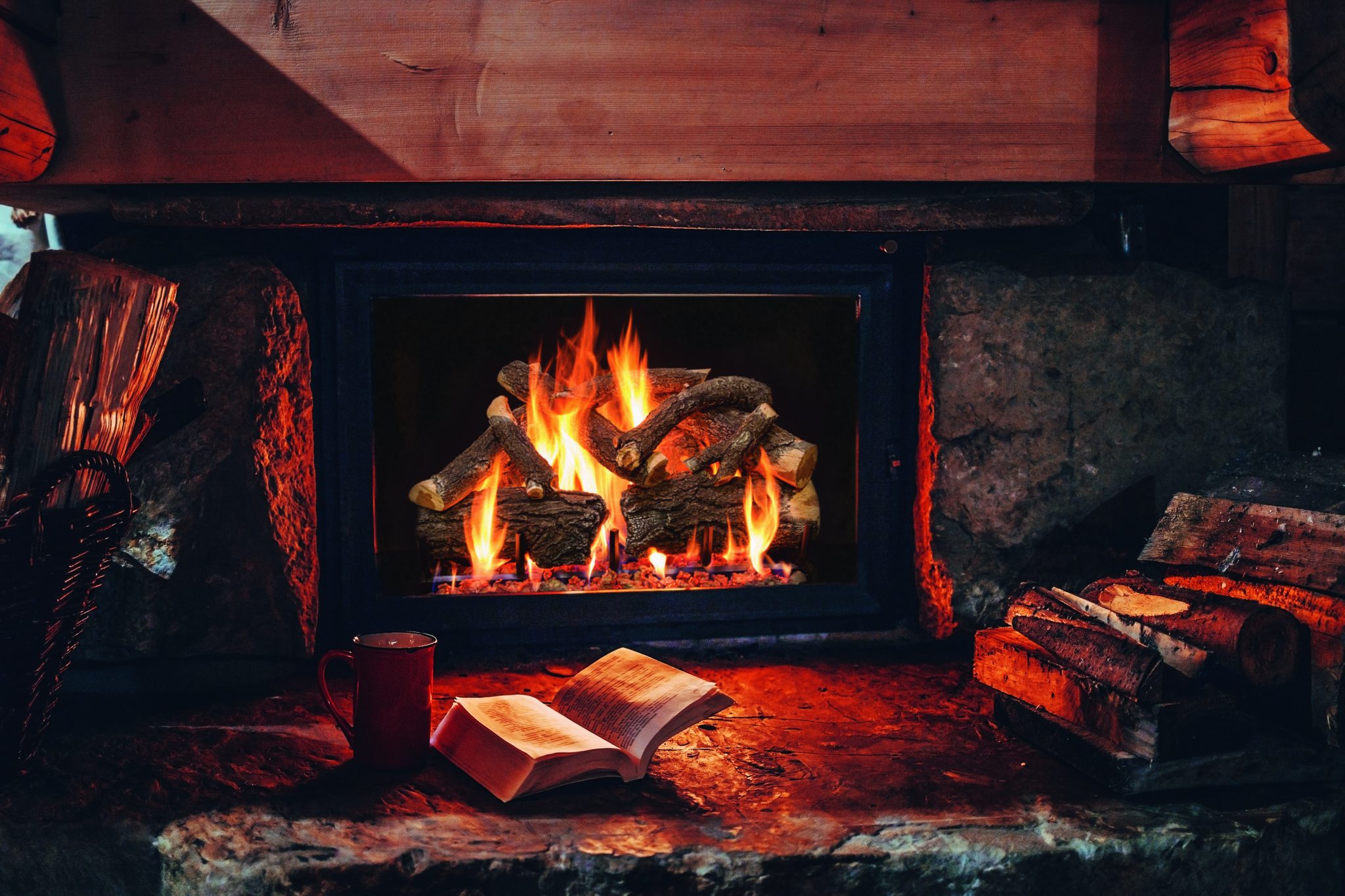 Grand Canyon Arizona Weathered Oak Charred Vented Log Set - high quality product - fireplaces, Grand Canyon