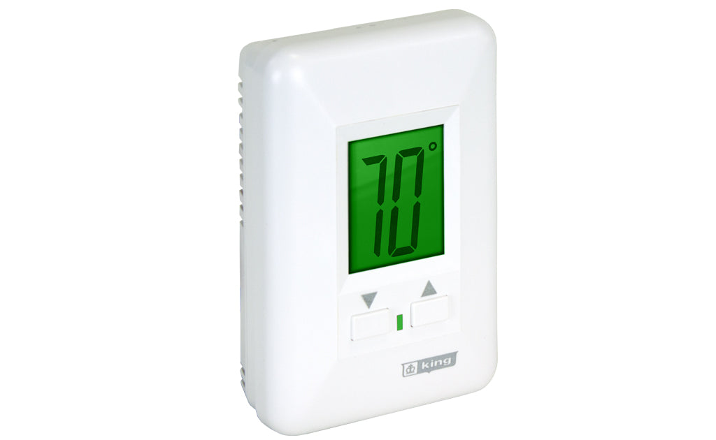 King Electric 120 Volt Two-Circuit Non-Programmable Hydronic Thermostat - high quality product - King Electric, residential