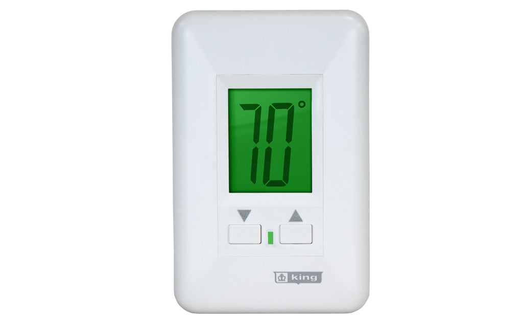 King Electric 120 Volt Two Circuit Programmable Hydronic Thermostat With Timer - high quality product - King Electric, res...