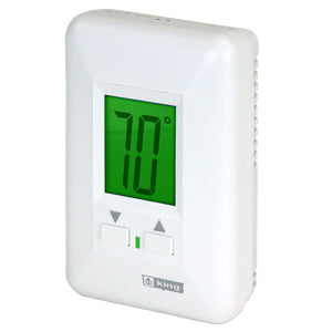King Electric 120 Volt Two-Circuit Non-Programmable Hydronic Thermostat - high quality product - King Electric, residential