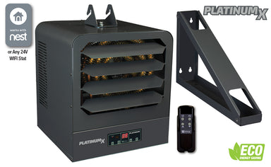 King Electric Model KB PlatinumX 277 Volt Heavy Duty Electronic Unit Heater - high quality product - commercial, commercia...