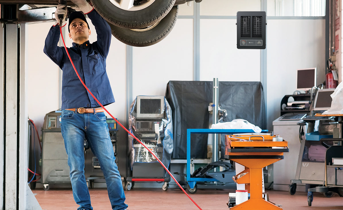 King Electric Model KBP 240 Volt Compact Unit Heater 5700 W - high quality product - commercial, commercial heating