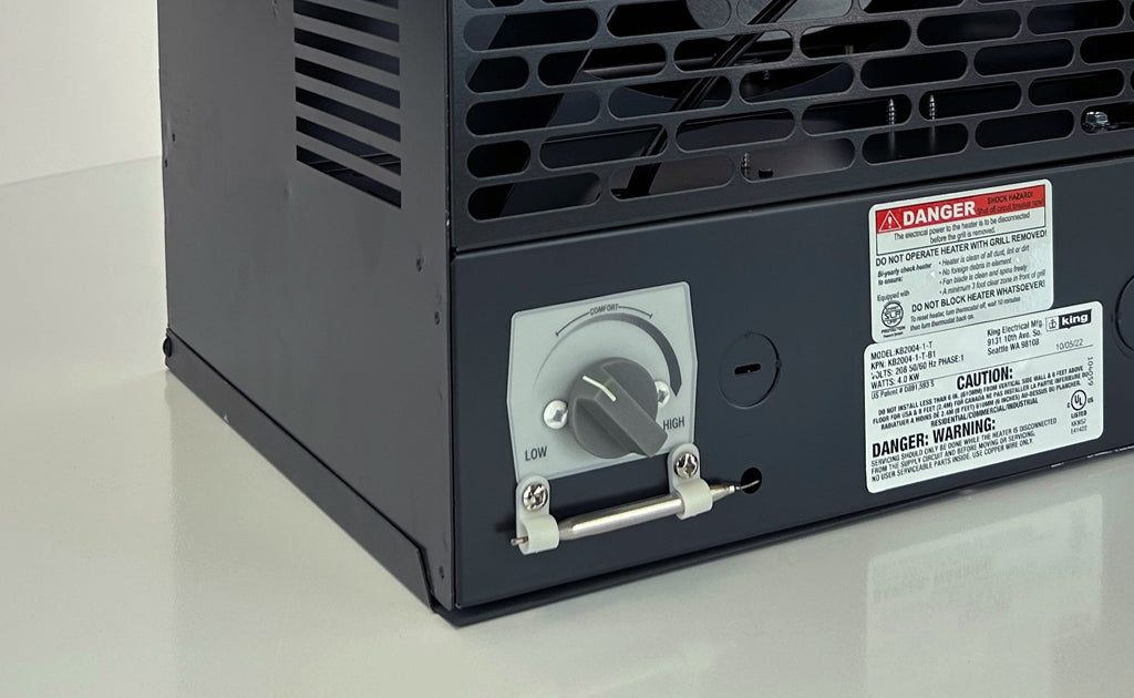 King Electric Model KB - Heavy Duty Unit Heater 480V 5kW - high quality product - commercial, commercial heating