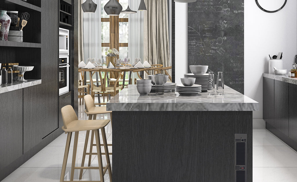 King Electric Model KTW -120V Convertible Cabinet Heater Black - high quality product - cabinet heaters, electric heaters