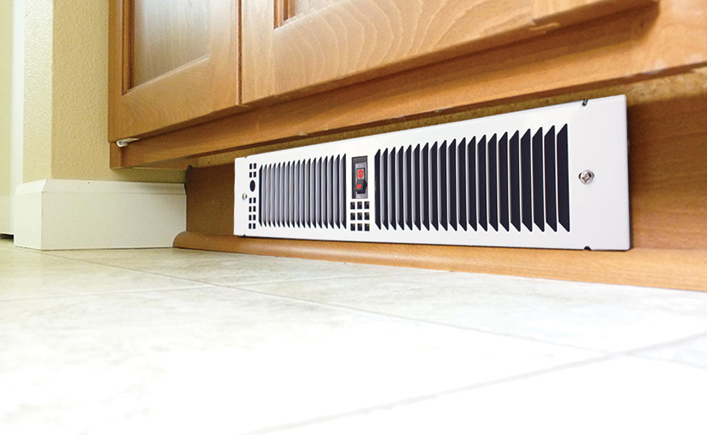 King Electric Model KTW -120V Convertible Cabinet Heater White - high quality product - cabinet heaters, electric heaters