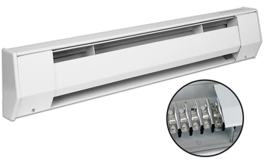 King Electric Model K - 240208V Baseboard Heater White - high quality product - baseboard heaters, electric heaters