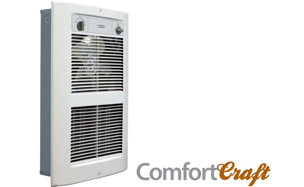 King Electric MODEL LPW - 240V ComfortCraft Large Designer Wall Heater White - high quality product - electric heaters, Ki...