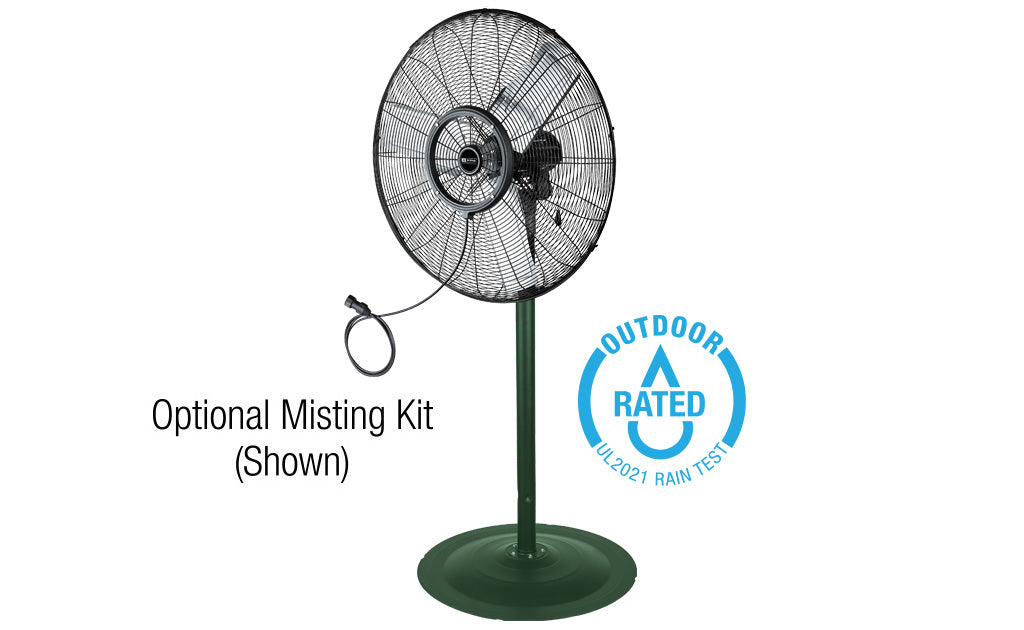 King Electric MODEL PFO - 24 Commercial High Velocity Oscillating Air Circulator - high quality product - air circulators,...