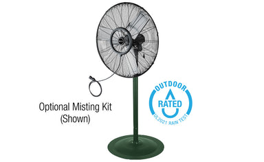 King Electric MODEL PFO - 24 Commercial High Velocity Oscillating Air Circulator - high quality product - air circulators,...