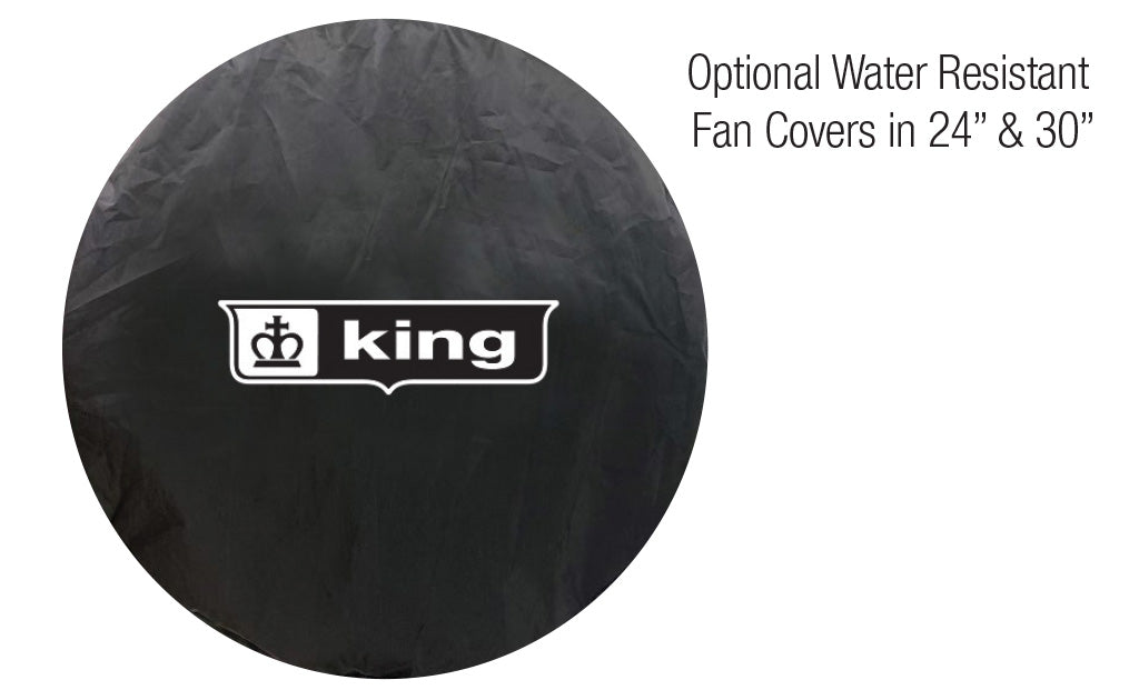 King Electric Model WFO - 24 Oscillating Wall Mount Air Circulator Outdoor - high quality product - air circulators, comme...