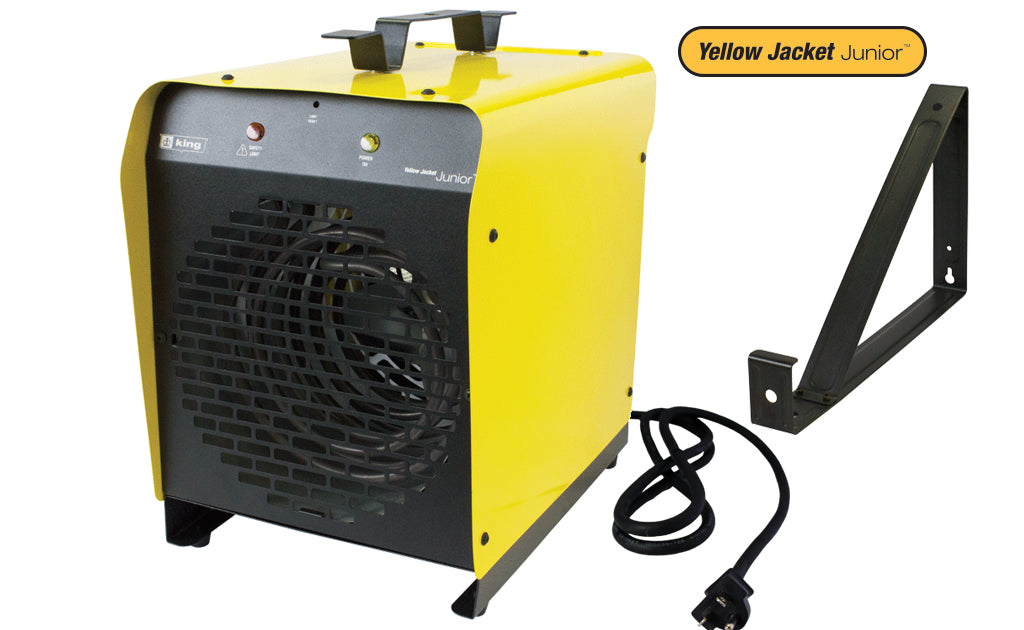 King Electric MODEL PSH2440TB - 240V Yellow Jacket Portable Heater - high quality product - commercial, commercial heating