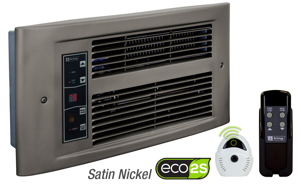 King Electric MODEL PX ECO2S - 208V Designer Electronic Wall Heater Satin - high quality product - commercial, commercial ...