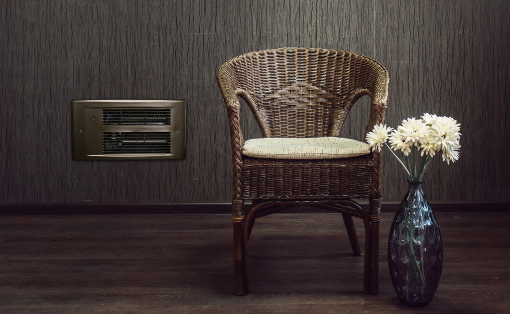 King Electric MODEL PX - 120V ComfortCraft Designer Wall Heater Oiled Bronze - high quality product - commercial, commerci...