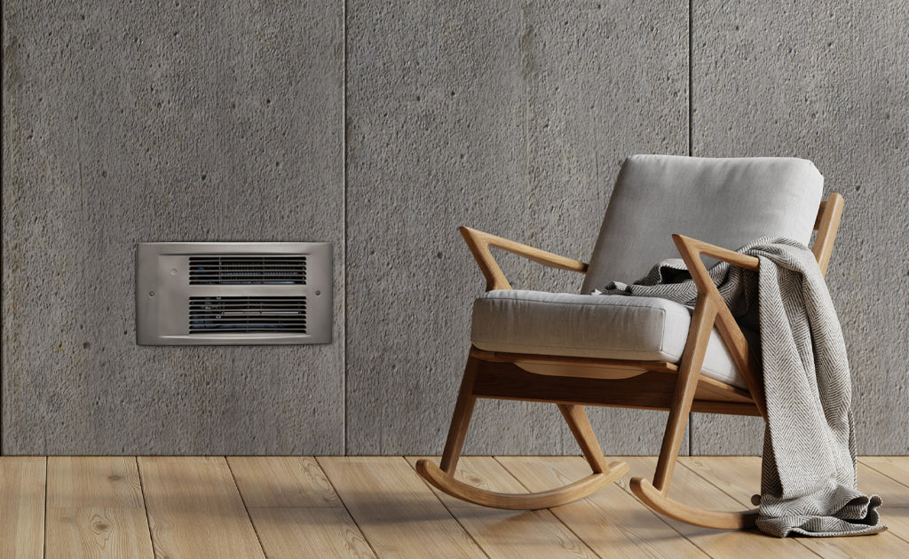 King Electric MODEL PX - 120V ComfortCraft Designer Wall Heater Satin Nickel - high quality product - commercial, commerci...