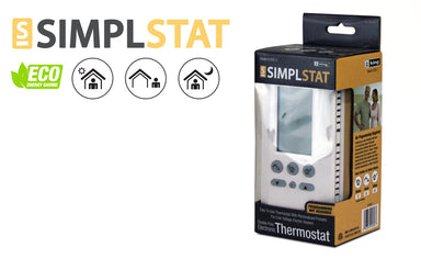 King Electric Model K701E-B - SIMPLSTAT Electronic Thermostat 120240V Battery Powered - high quality product - King Electr...