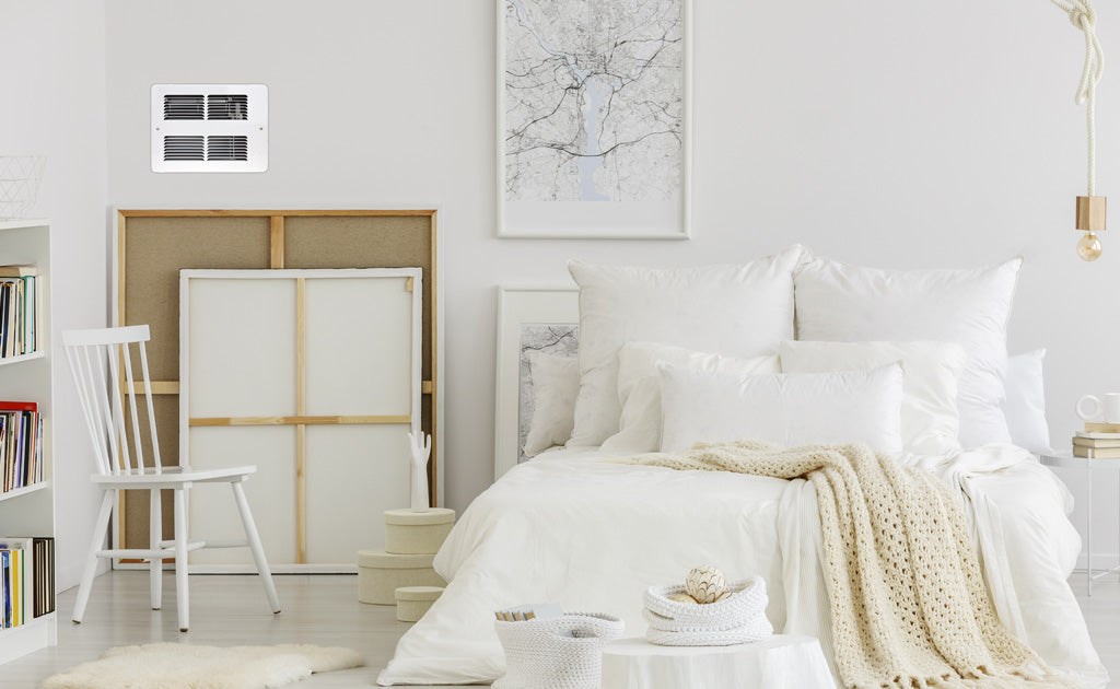 King Electric Model WHF - 120V Wall Heater White - high quality product - commercial, commercial heating