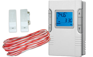 King Electric Model WRP - Programmable Window Watcher Thermostat 120V - high quality product - commercial, commercial cooling