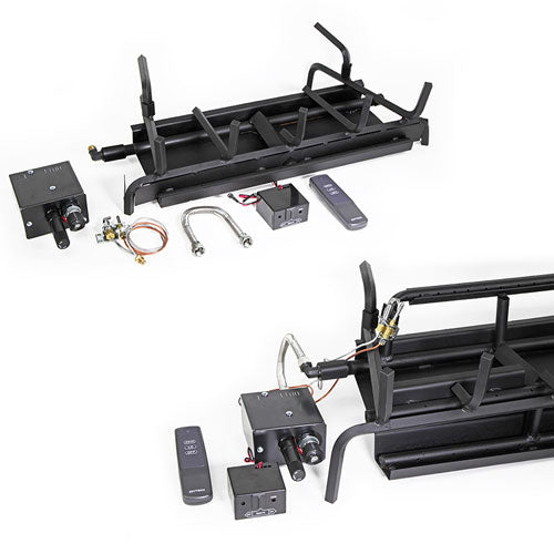 Grand Canyon Grand Canyon Assembled See Through Indoor 2-Burner Natural Gas with - high quality product - burners, Grand C...