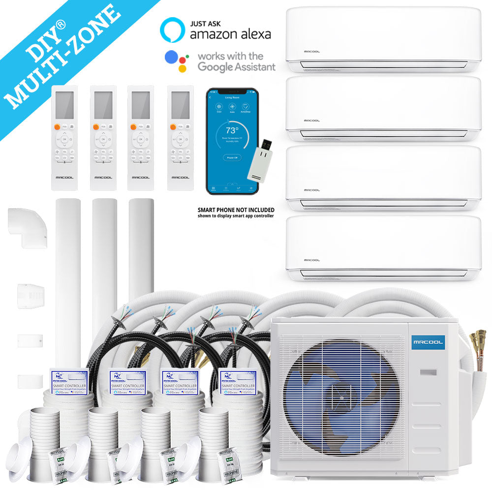 MRCOOL DIY 4th Gen Multi-Zone 4-Zone Condenser