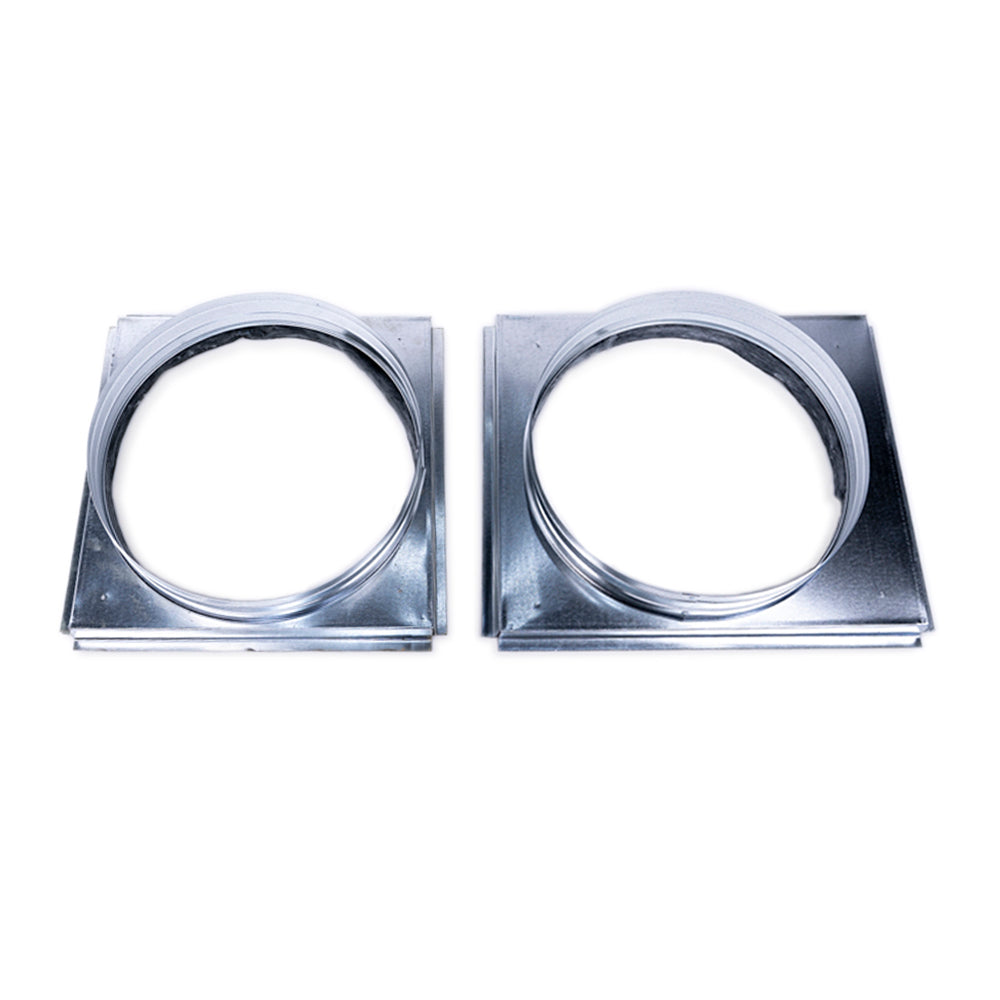 Horizontal Application 14" Square to Round Adapter Kit for MRCOOL 2-3 Ton Signature Series Package Units