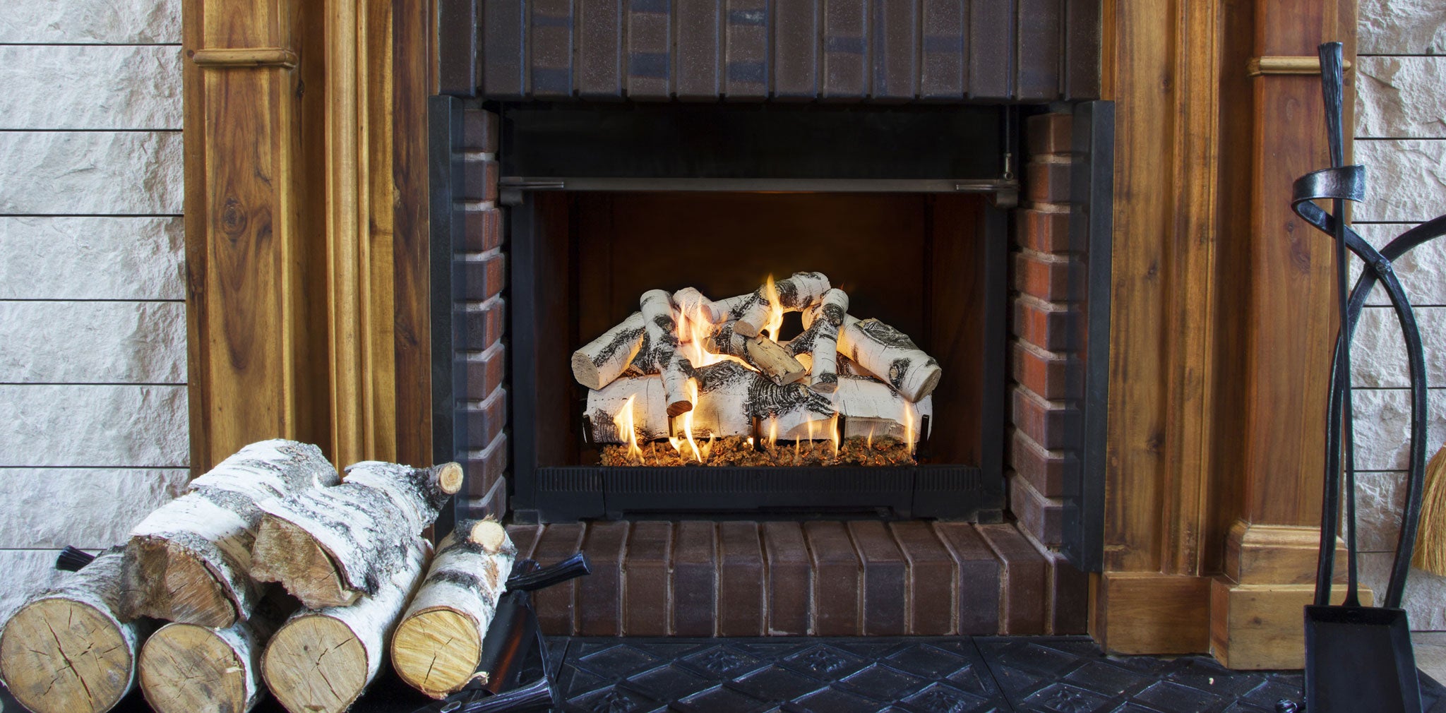 Grand Canyon Quaking Aspen Vented Log Set - high quality product - fireplaces, Grand Canyon