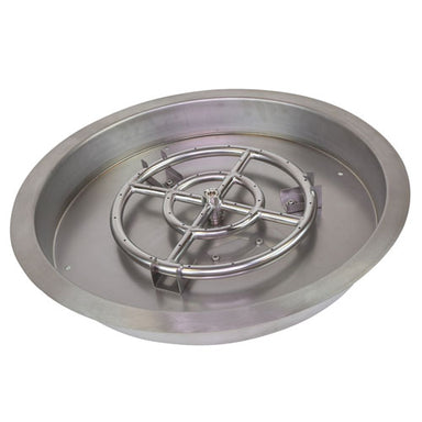 Grand Canyon Round Stainless Steel Drop-In Pan - high quality product - accessories, fire pits
