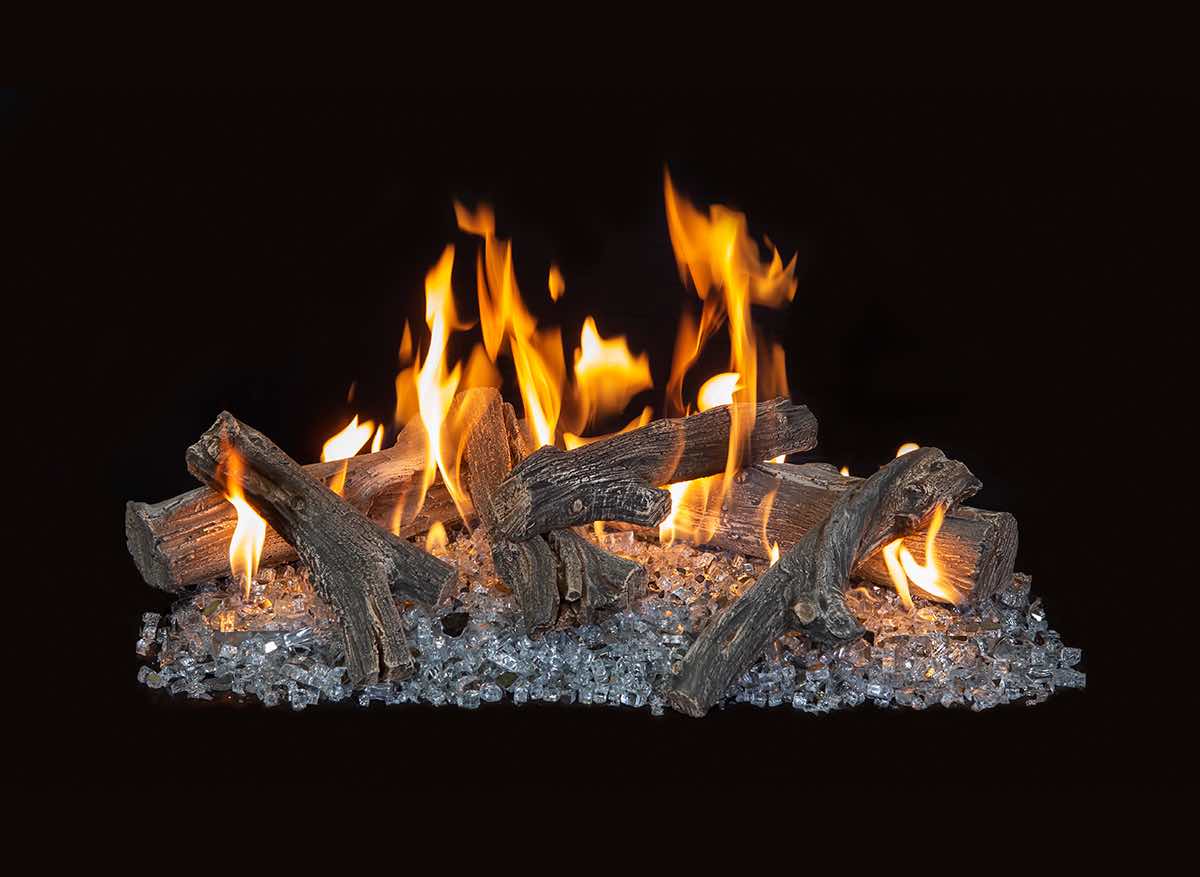Grand Canyon Grand Canyon Vented Contemporary - Linear Western Driftwood - high quality product - fireplaces, Grand Canyon