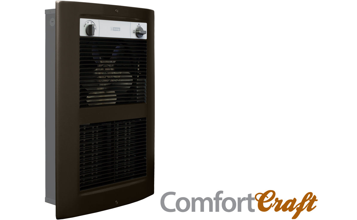 MODEL LPW - 240V ComfortCraft Large Designer Wall Heater (Oiled Bronze)