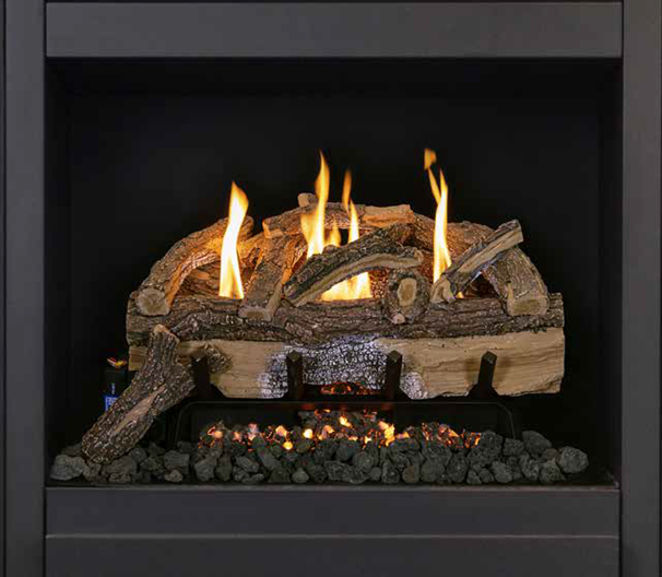 Red Oak Ventless Gas Log Set
