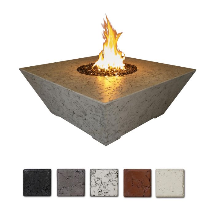 Olympus Square Fire Pit Table