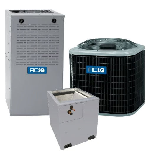 1.5 Ton 16 SEER2 80% AFUE 44,000 BTU ACiQ Gas Furnace and Air Conditioner System - Upflow/Downflow
