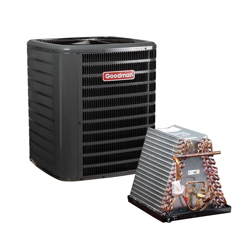 Goodman 3.5 Ton 14.3 SEER2 Air Conditioner with Mobile Home Coil w/ TXV - R32