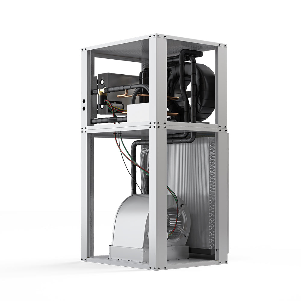 36K BTU Downflow Two-Stage 230V 1-Phase 60Hz CuNi Coil Left Return