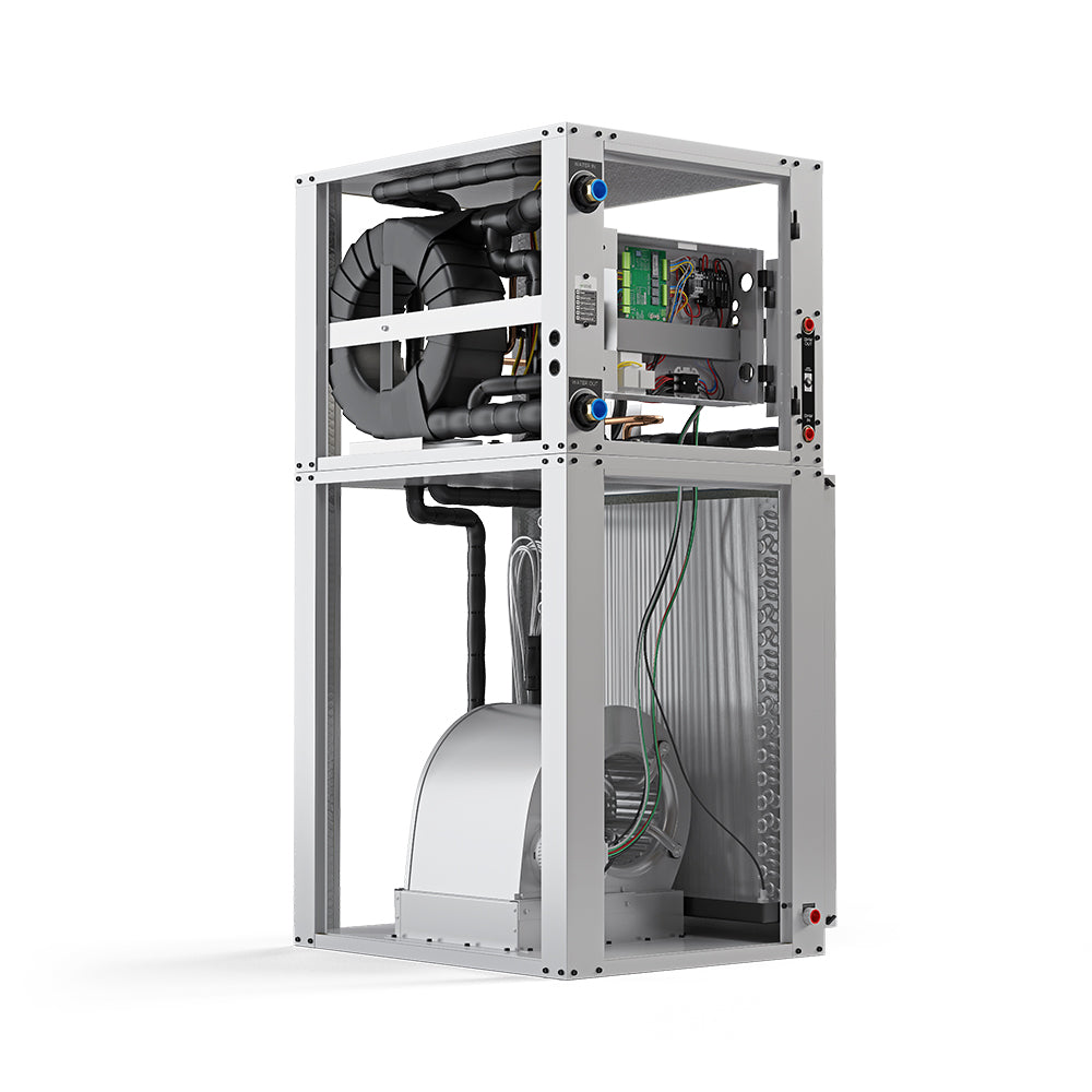 60K BTU Downflow Two-Stage 230V 1-Phase 60Hz CuNi Coil Right Return