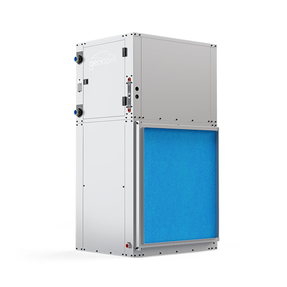 48K BTU Downflow Two-Stage 230V 1-Phase 60Hz CuNi Coil Right Return