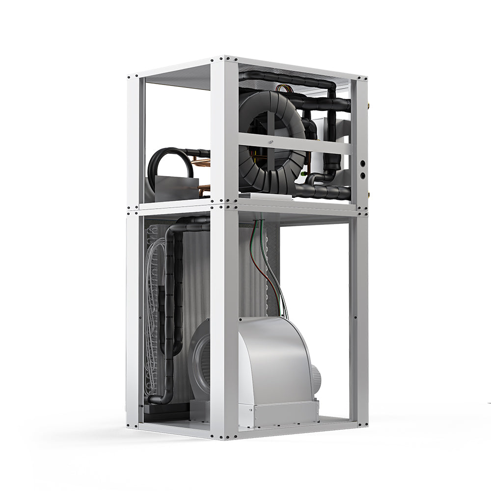 60K BTU Downflow Two-Stage 230V 1-Phase 60Hz CuNi Coil Right Return