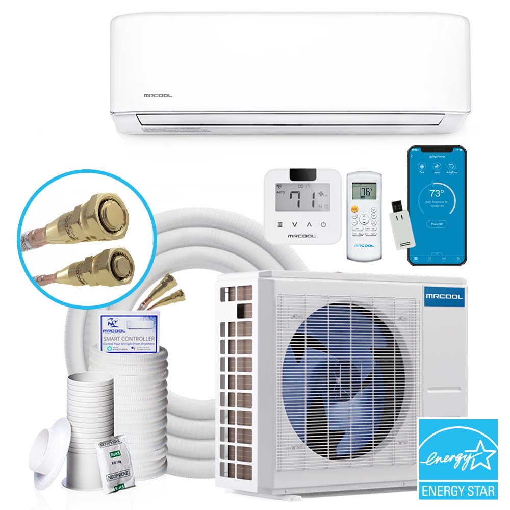 MRCOOLÂ® E Star DIY 3rd Gen 12k BTU Ductless Mini-Split Heat Pump Condenser 115V/60Hz