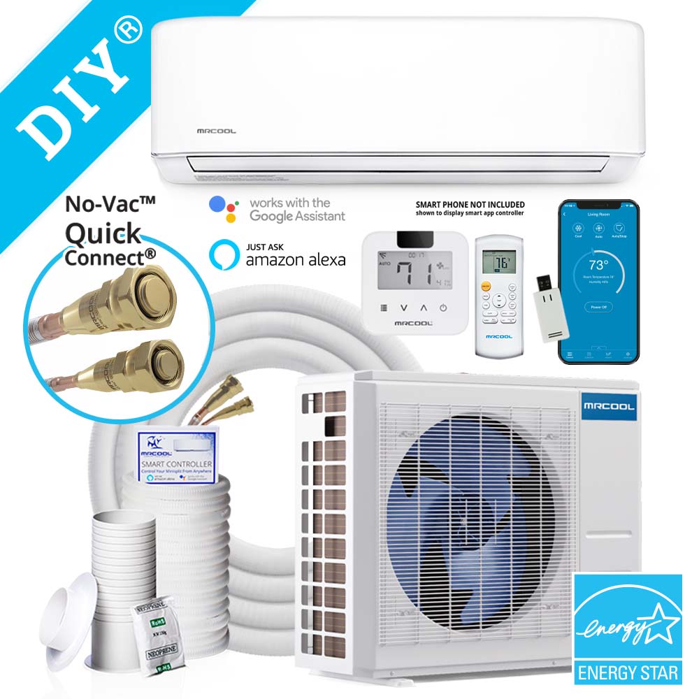 MRCOOLÂ® E Star DIY 3rd Gen 24k BTU 20 SEER Ductless Mini-Split Heat Pump Condenser - 208-230V/60Hz