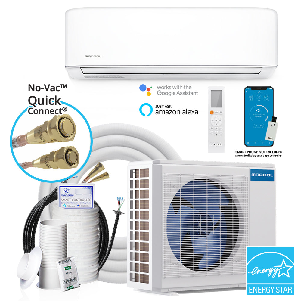 MRCOOLÂ® E Star DIY 4th Gen 18k BTU Ductless Mini-Split Air Handler 208-230V/60Hz