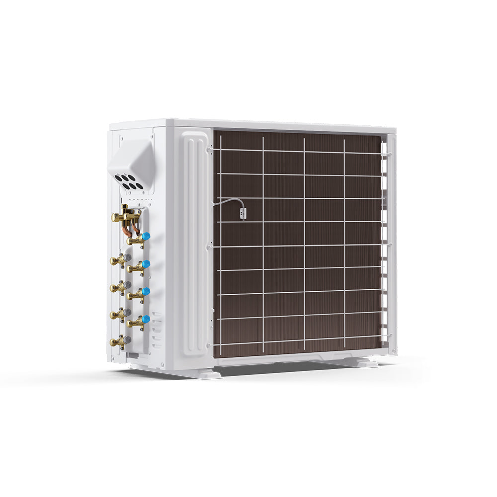 DIY 36,000 BTU 3 Ton 4-Zone Ductless Mini-Split Air Conditioner and Heat Pump Condenser - 230V/60Hz