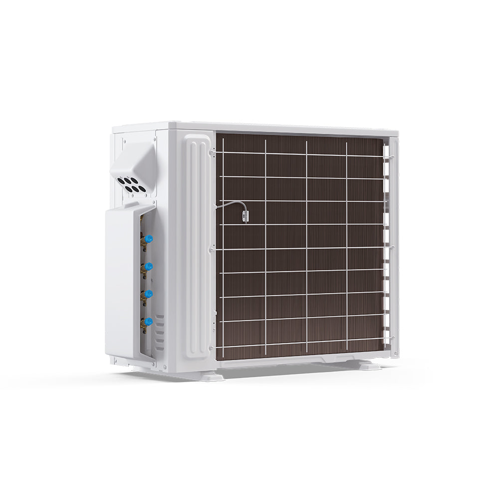 DIY 36,000 BTU 3 Ton 4-Zone Ductless Mini-Split Air Conditioner and Heat Pump Condenser - 230V/60Hz