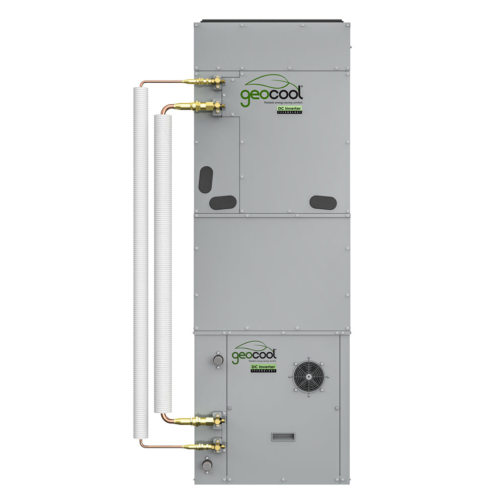 GeoCool No-Vac Vertical Upflow w/o Air Box 3/8 3/4 Prechg. Lineset