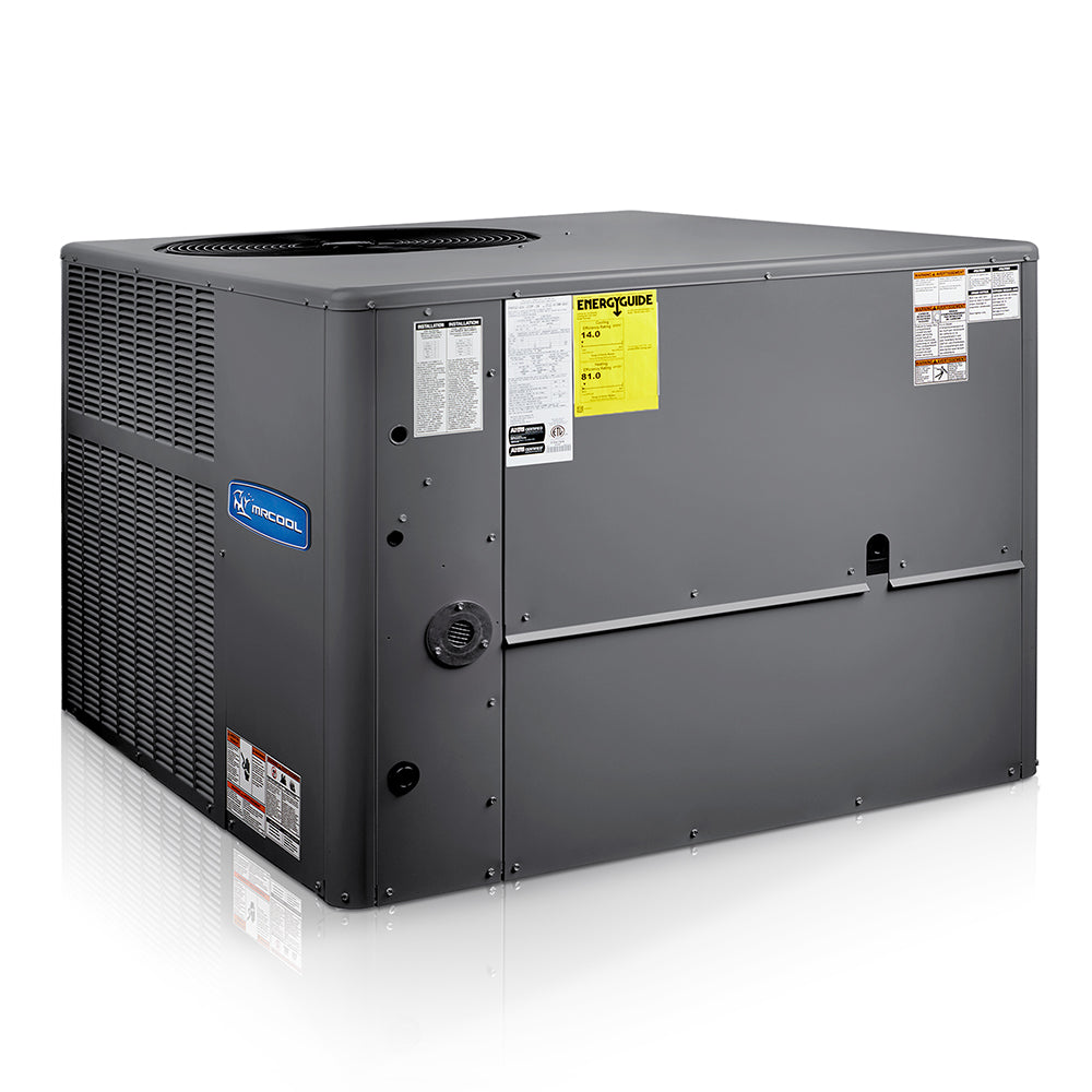 3.5 Ton 14 SEER R-410A 90,000 BTU Heat Horizontal or Down Flow Package A/C and Gas