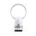 MRBREEZE Silver Circle Bladeless Fan and Air Purifier