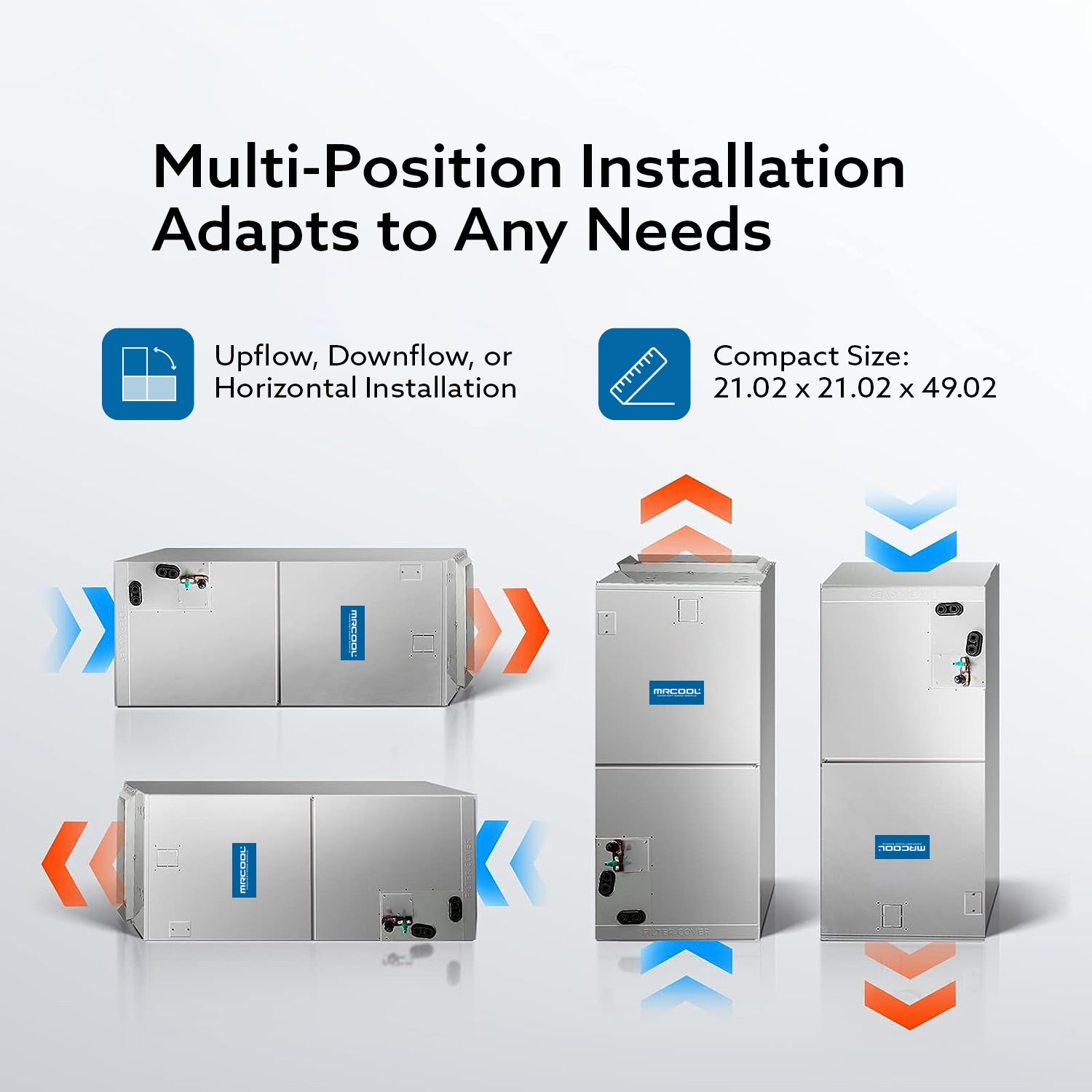 1.5 Ton MRCOOLÂ® VersaProÂ® Central Ducted Air Handler
