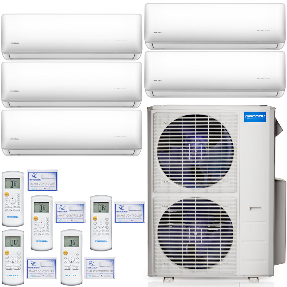 Olympus 9,000 BTU 3/4 Ton Ductless Mini-Split Wall Mounted Air Handler - 230V/60Hz