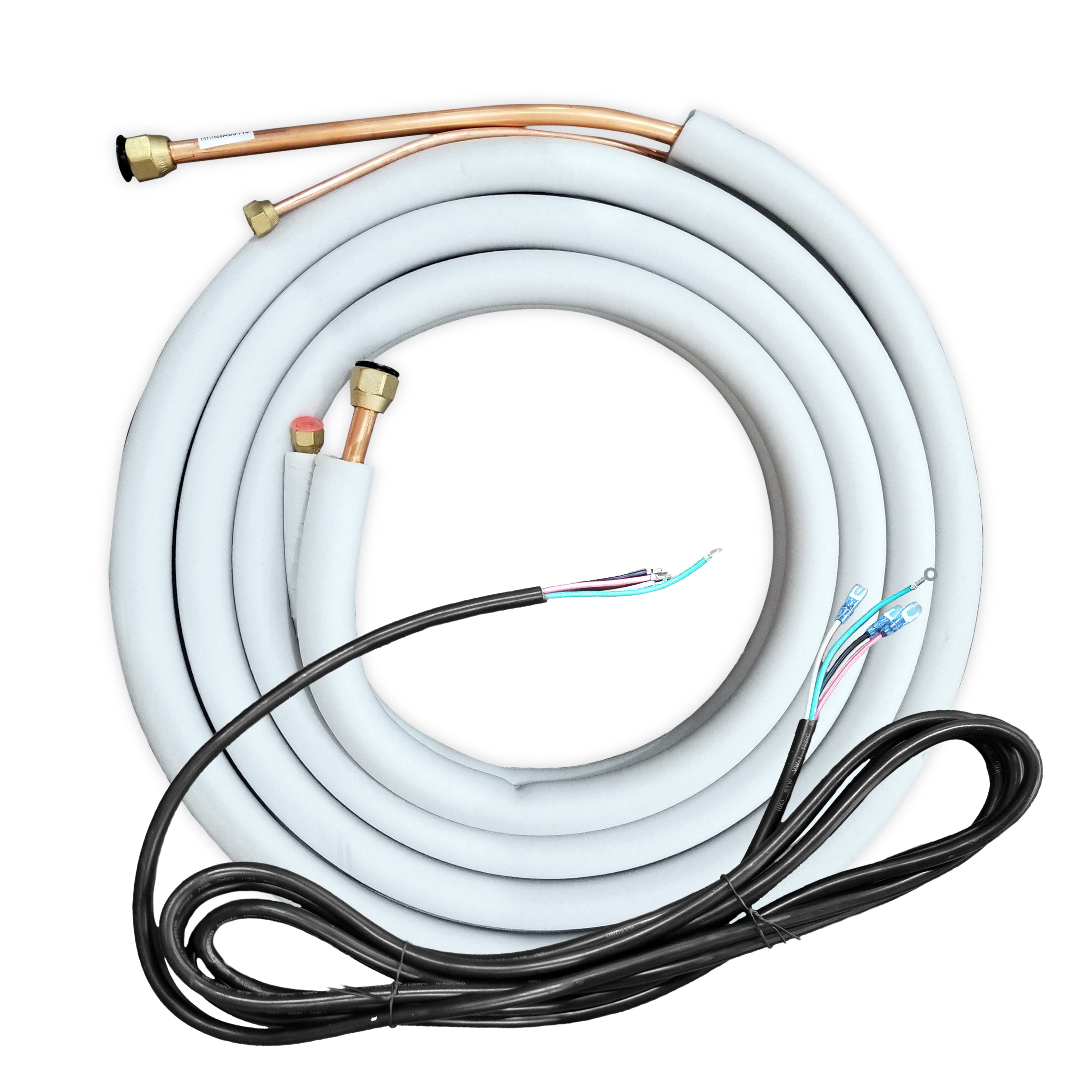 25ft 1/4 x 3/8 Lineset for 9K Indoor Olympus (w/ wire)