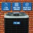 1.5 Ton 13.4 SEER2 80% AFUE 45,000 BTU ACiQ Low NOx Gas Furnace and Air Conditioner System - Multi-Positional - R454B